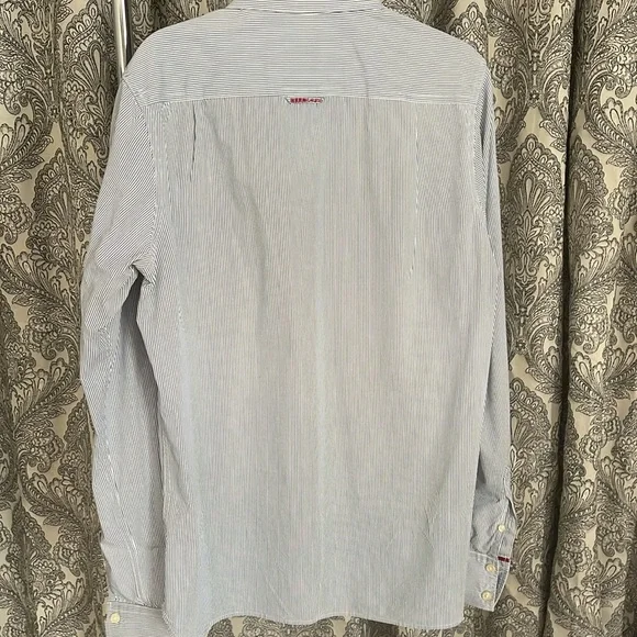 Blue, Oxford, striped shirt - Picture 6 of 8